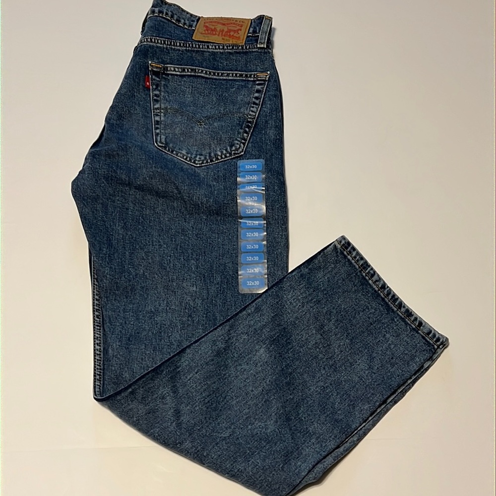 Levi's regular 505's Blue jeans Men's 32 x 30 NWT Straight Leg